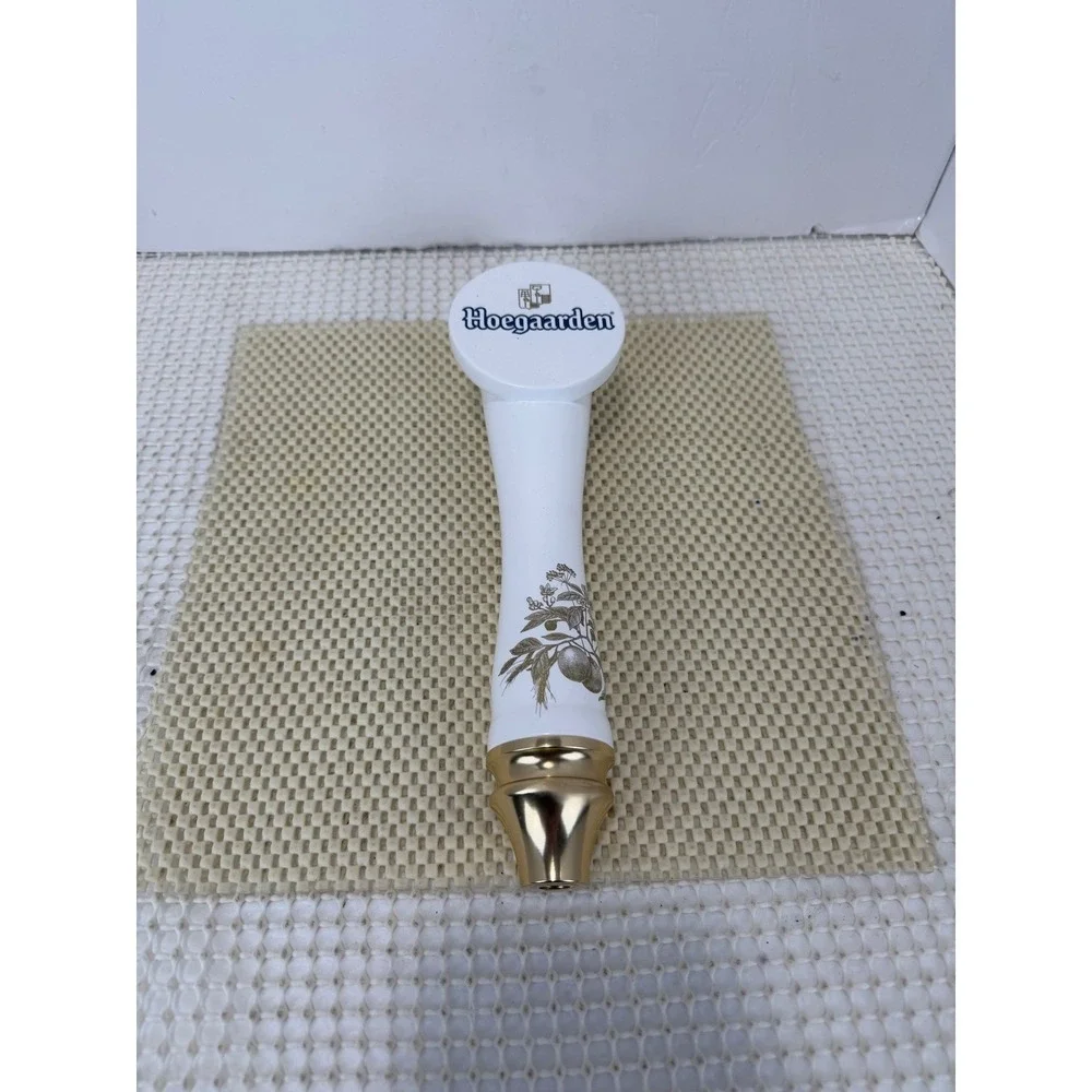 Hoegaarden‎ Beer Tap Handle White Belgian Wheat Draft Bar Keg Pump Marker NEW